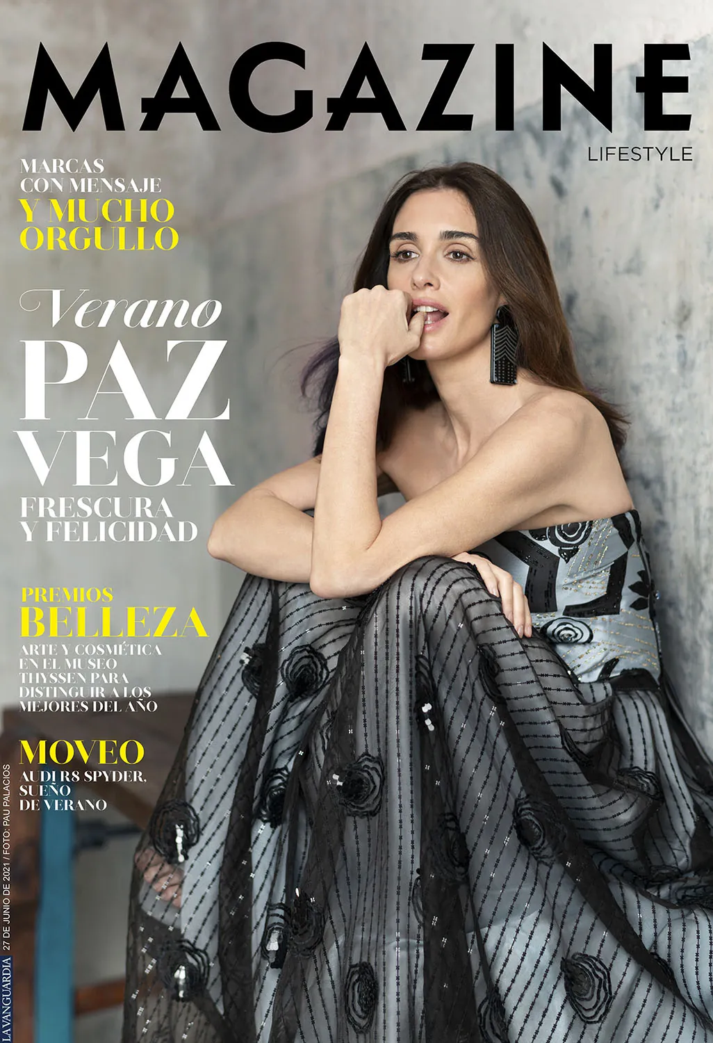 paz Paz Vega for Magazine La Vanguardia